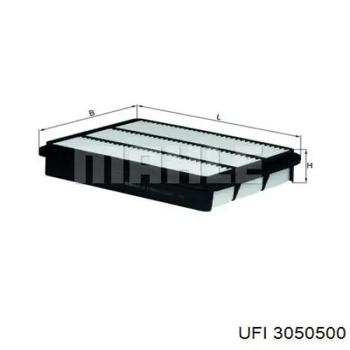 Filtro de ar UFI 3050500 preço, a partir de 13,75 USD
