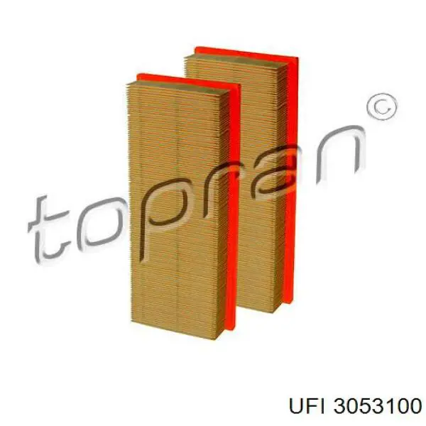 Filtro de ar UFI 3053100 preço, a partir de 18,09 USD
