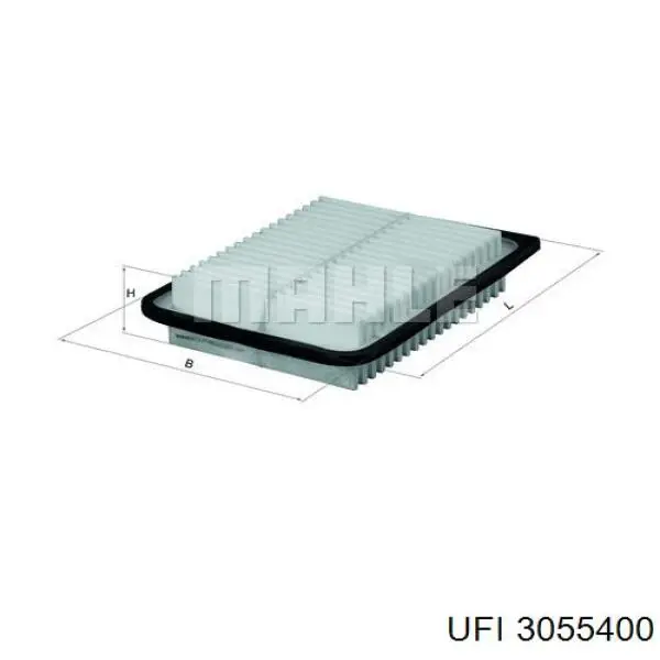3055400 UFI Filtro de ar