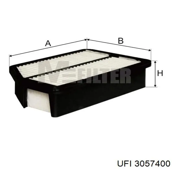Compre 3057400 UFI Filtro de ar