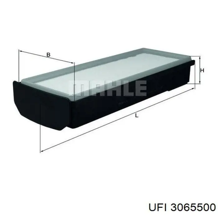 Filtro de ar UFI 3065500 preço, a partir de 34,79 USD