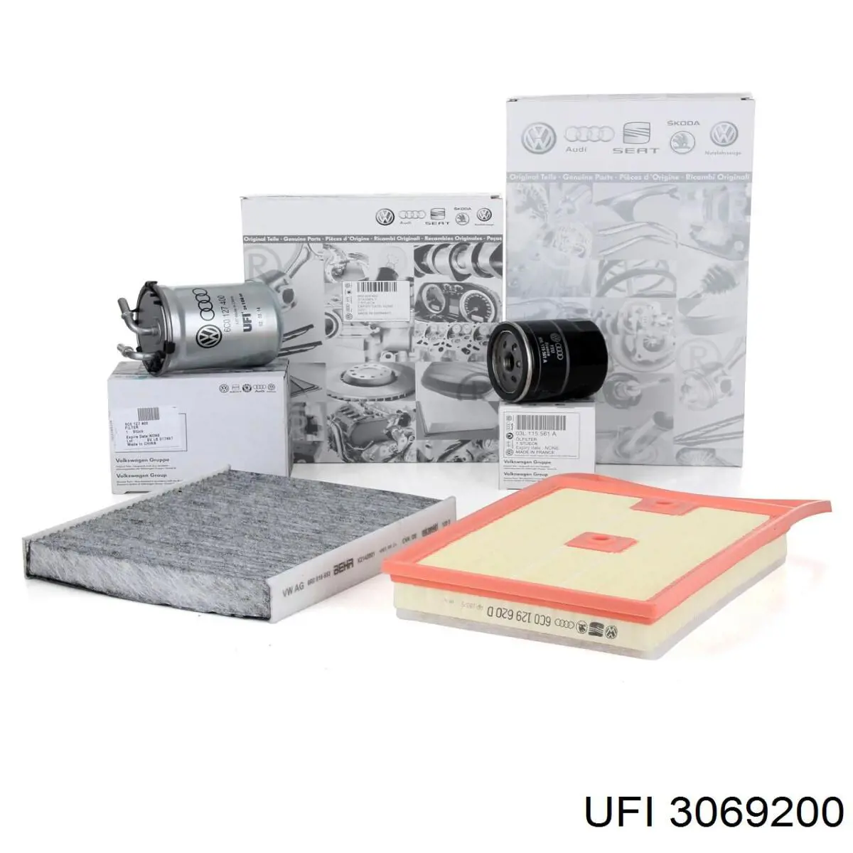 3069200 UFI Filtro de ar