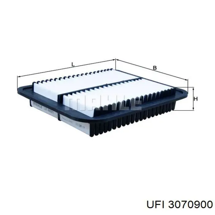 Compre 3070900 UFI Filtro de ar