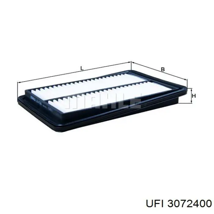 Filtro de ar UFI 3072400 preço, a partir de 11,29 USD