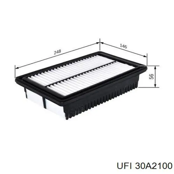 Filtro de ar UFI 30A2100 preço, a partir de 18,37 USD