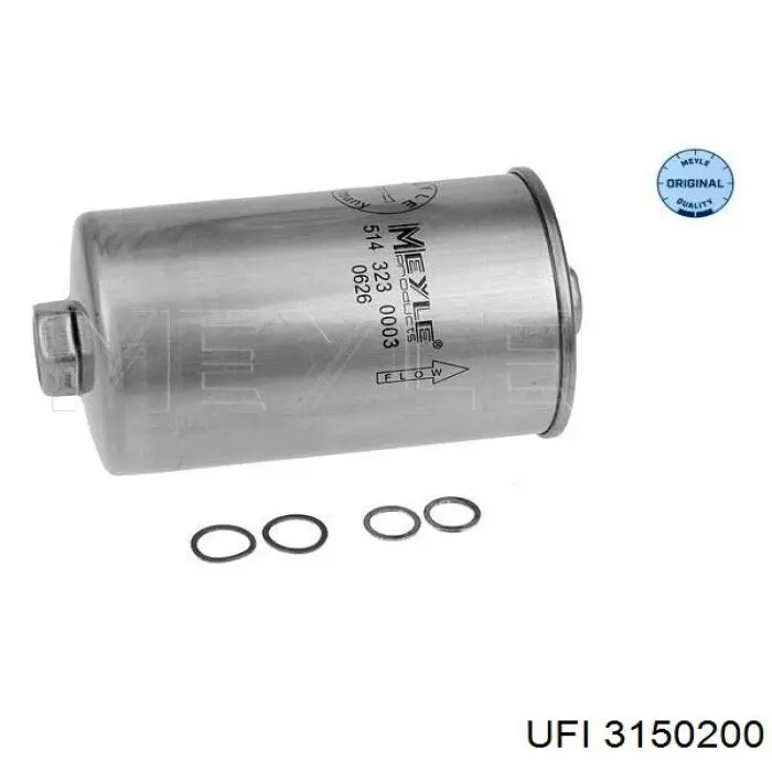 Filtro de combustível UFI 3150200 preço, a partir de 16,63 USD