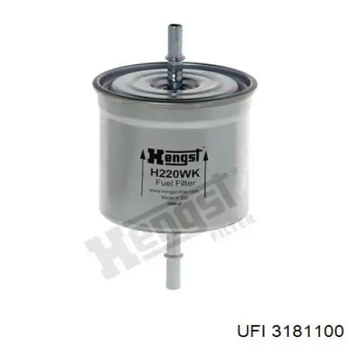 Filtro de combustível UFI 3181100 preço, a partir de 21,16 USD