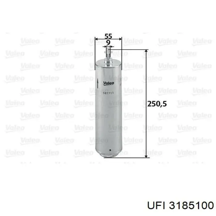 Compre 3185100 UFI Filtro de combustível