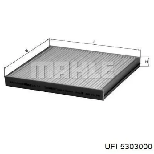 Filtro de salão UFI 5303000 preço, a partir de 9,30 USD