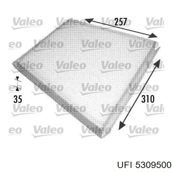 Compre 5309500 UFI Filtro de salão