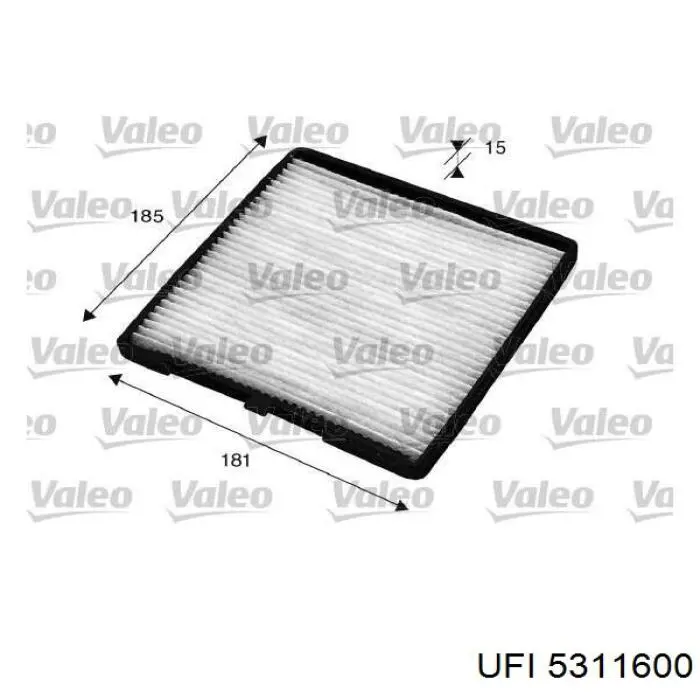 Filtro de salão UFI 5311600 preço, a partir de 10,99 USD