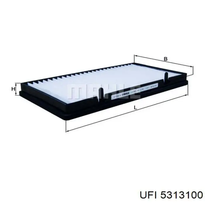 Filtro de salão UFI 5313100 preço, a partir de 12,67 USD
