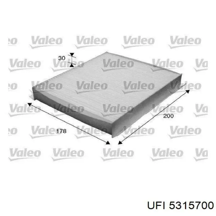 Compre 5315700 UFI Filtro de salão