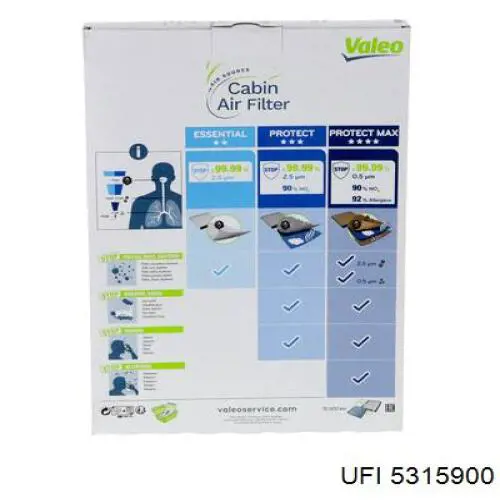 Compre 5315900 UFI Filtro de salão
