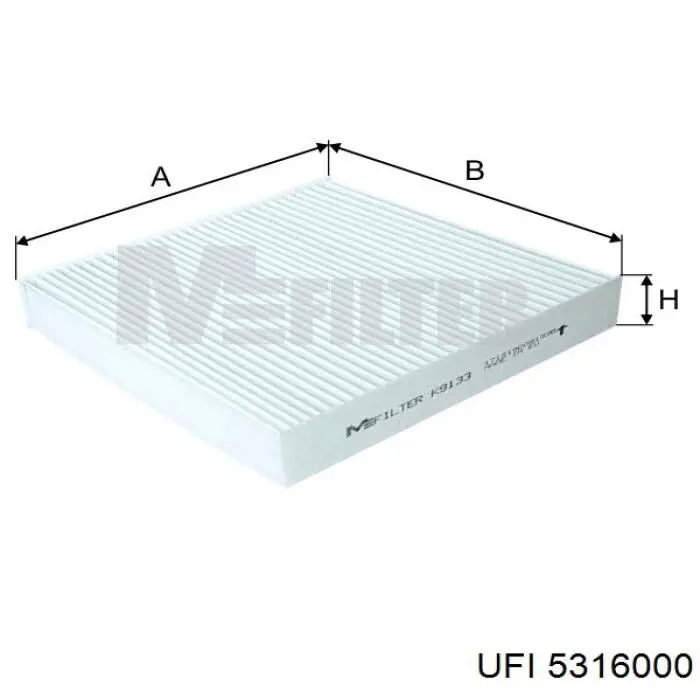 Compre 5316000 UFI Filtro de salão