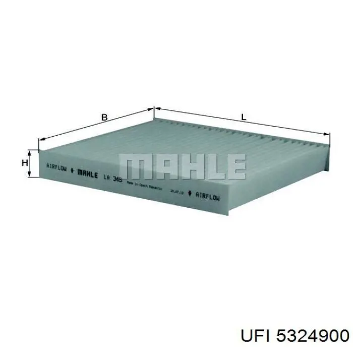 Compre 5324900 UFI Filtro de salão