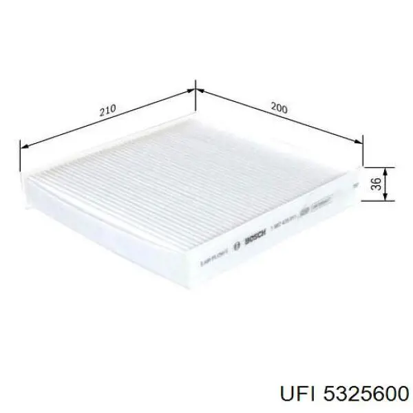 5325600 UFI Filtro de salão