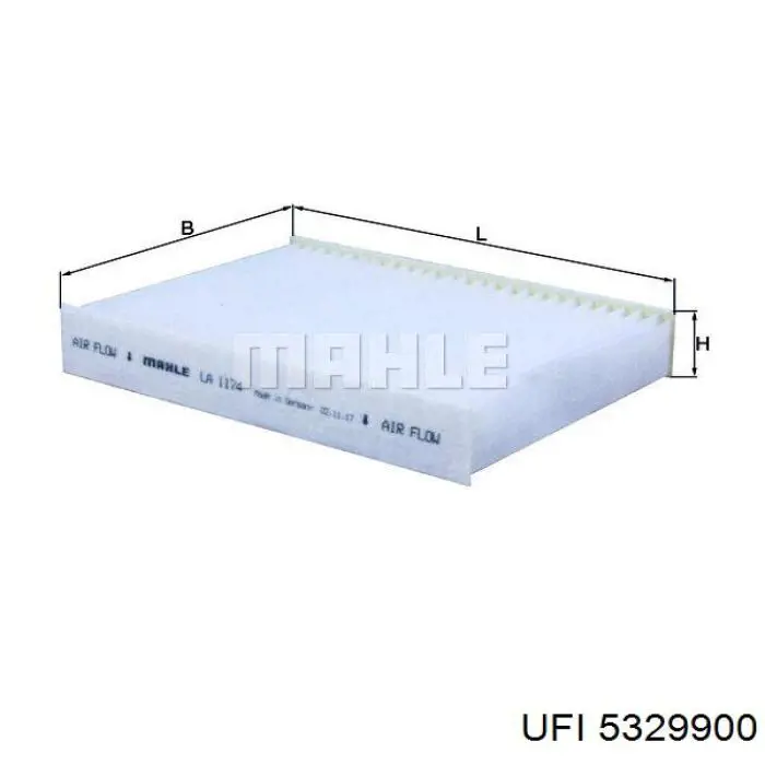 5329900 UFI Filtro de salão