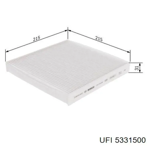 Filtro de salão UFI 5331500 preço, a partir de 10,64 USD