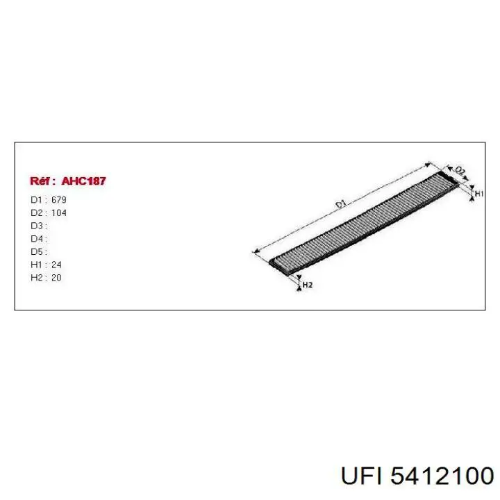 Compre 5412100 UFI Filtro de salão