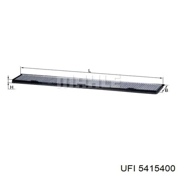 Filtro de salão UFI 5415400 preço, a partir de 19,20 USD