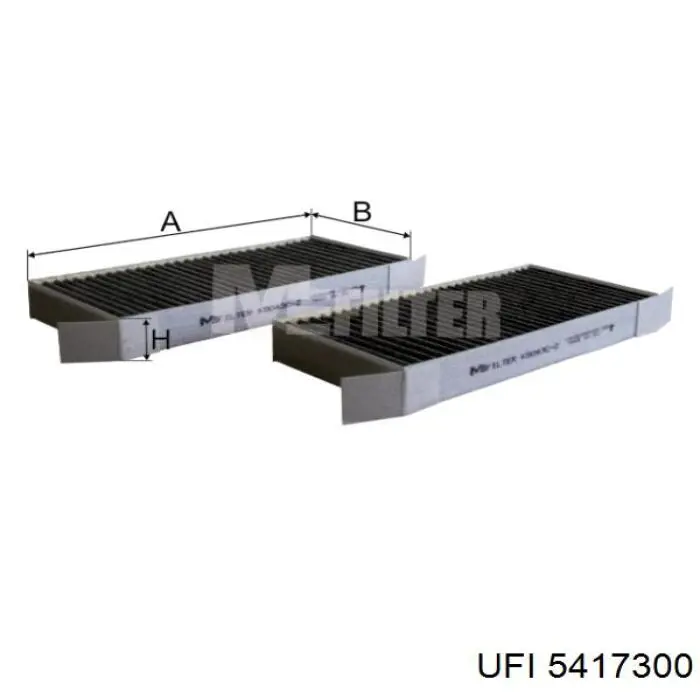 Filtro de salão UFI 5417300 preço, a partir de 14,19 USD
