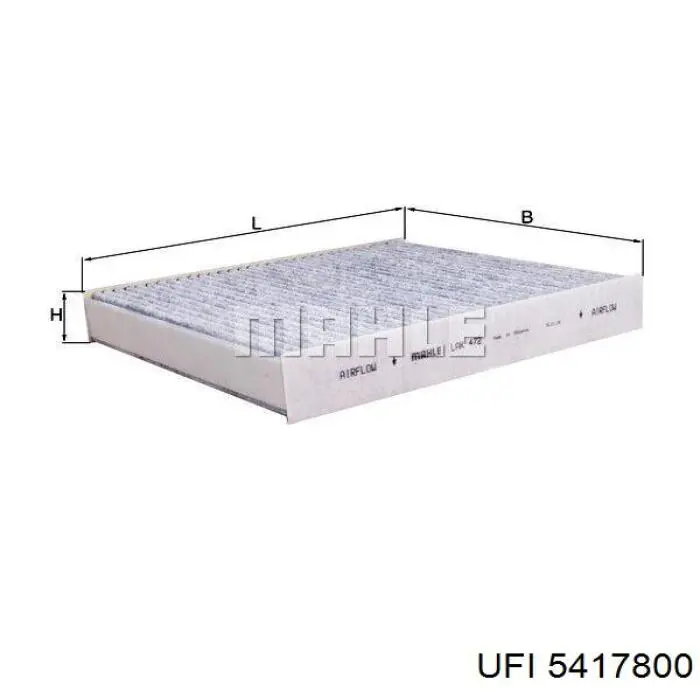Compre 5417800 UFI Filtro de salão