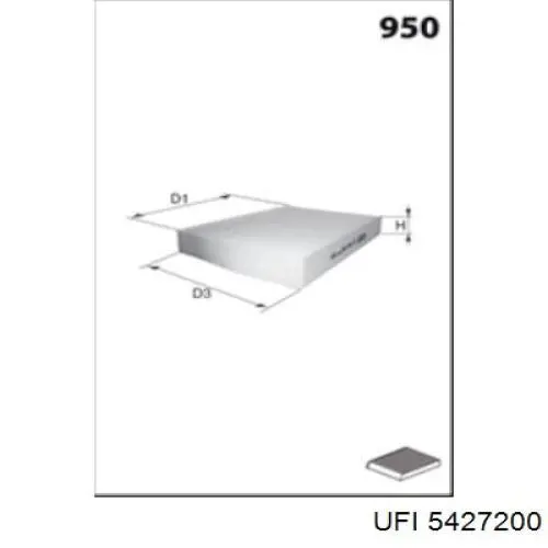Filtro de salão UFI 5427200 preço, a partir de 14,64 USD