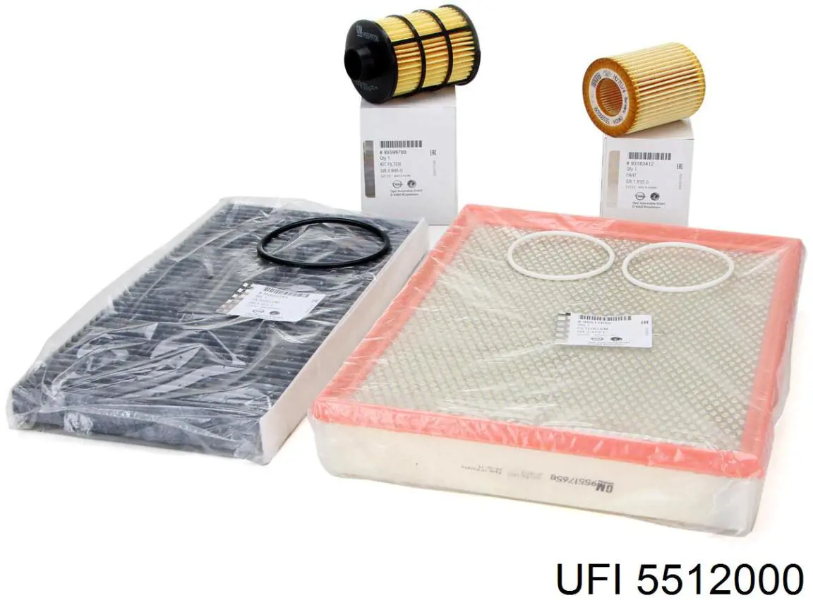 Compre 5512000 UFI Caixa de filtro de combustível