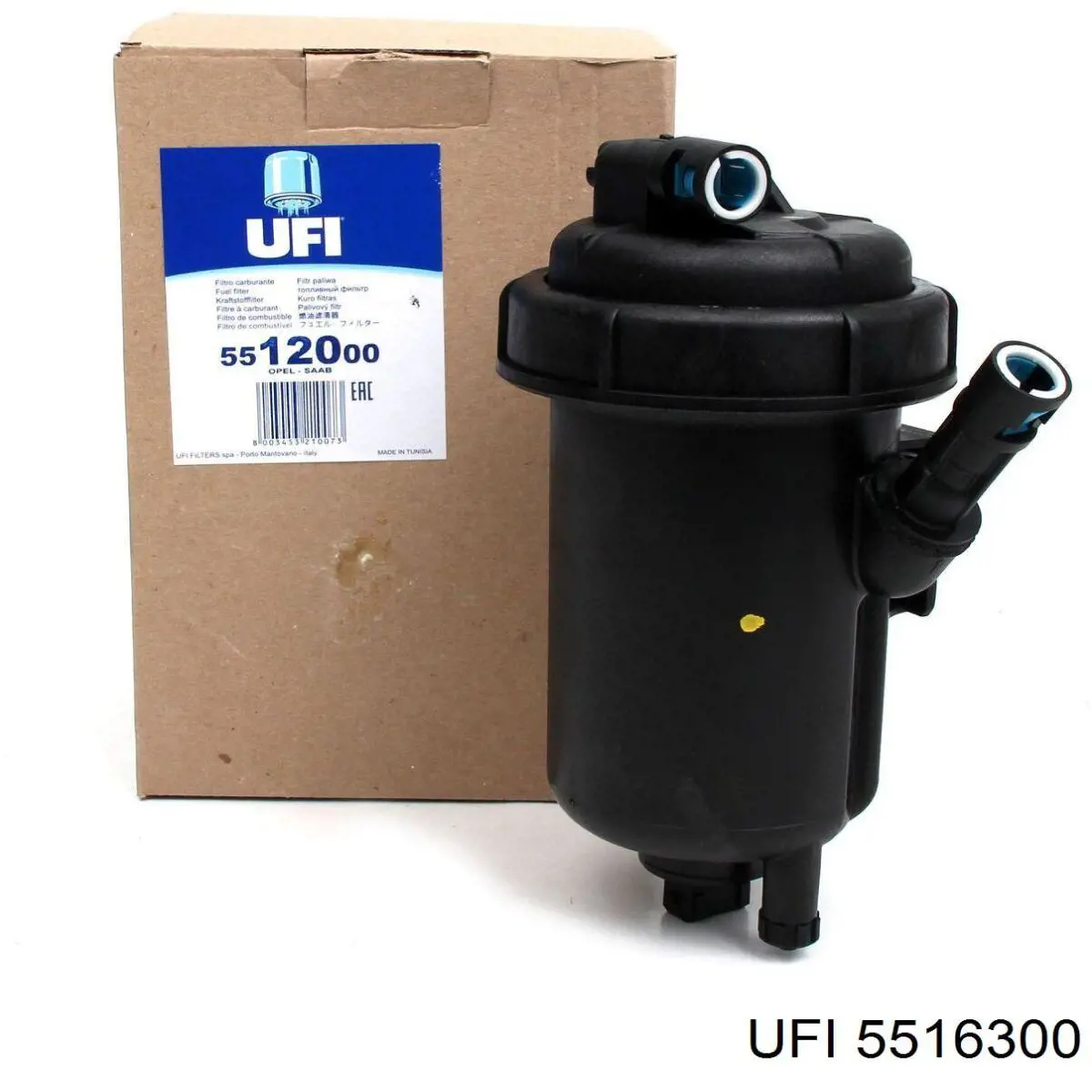 Compre 5516300 UFI Caixa de filtro de combustível
