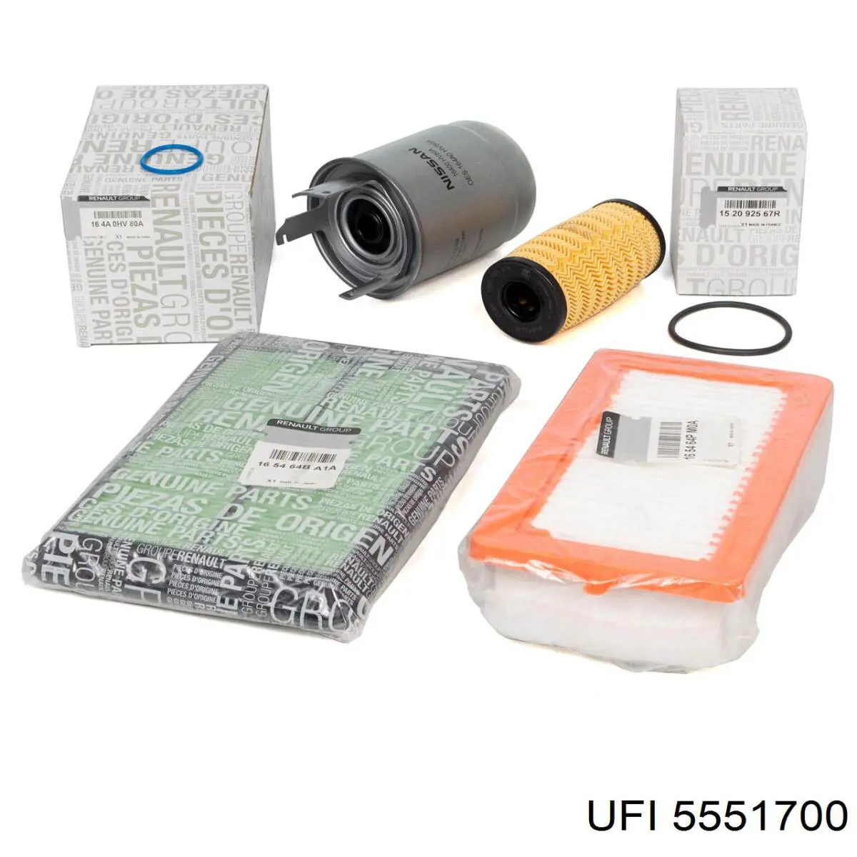 Filtro de combustível UFI 5551700 preço, a partir de 52,82 USD