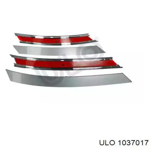 Placa sobreposta da luz traseira Mercedes A22182009129999 preço, a partir de 207,49 USD