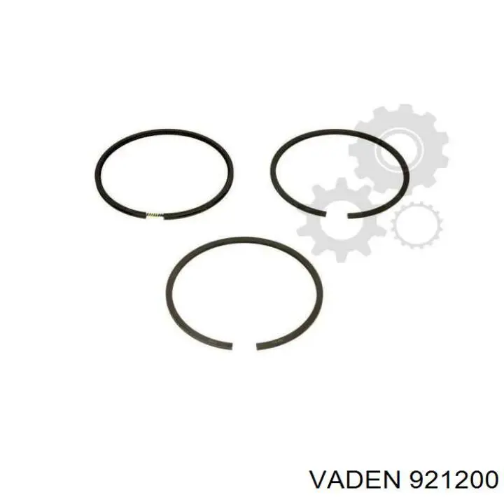 921200 Vaden Anéis do pistão do compressor para 1 cilindro, STD