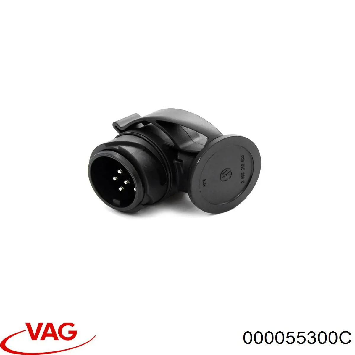 000055300C VAG Tomada elétrica de reboque