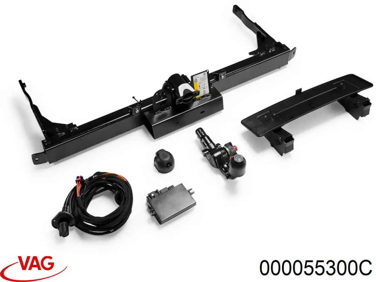 Compre 000055300C VAG Tomada elétrica de reboque