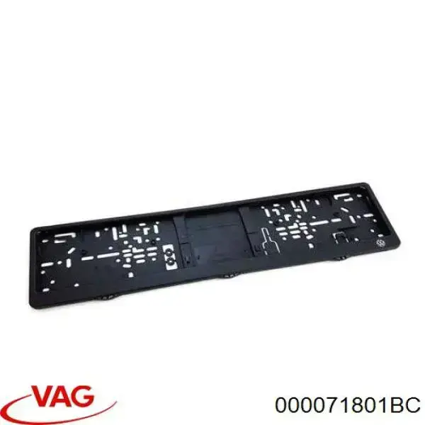 000071801BC VAG Painel de fixação de matrícula dianteira