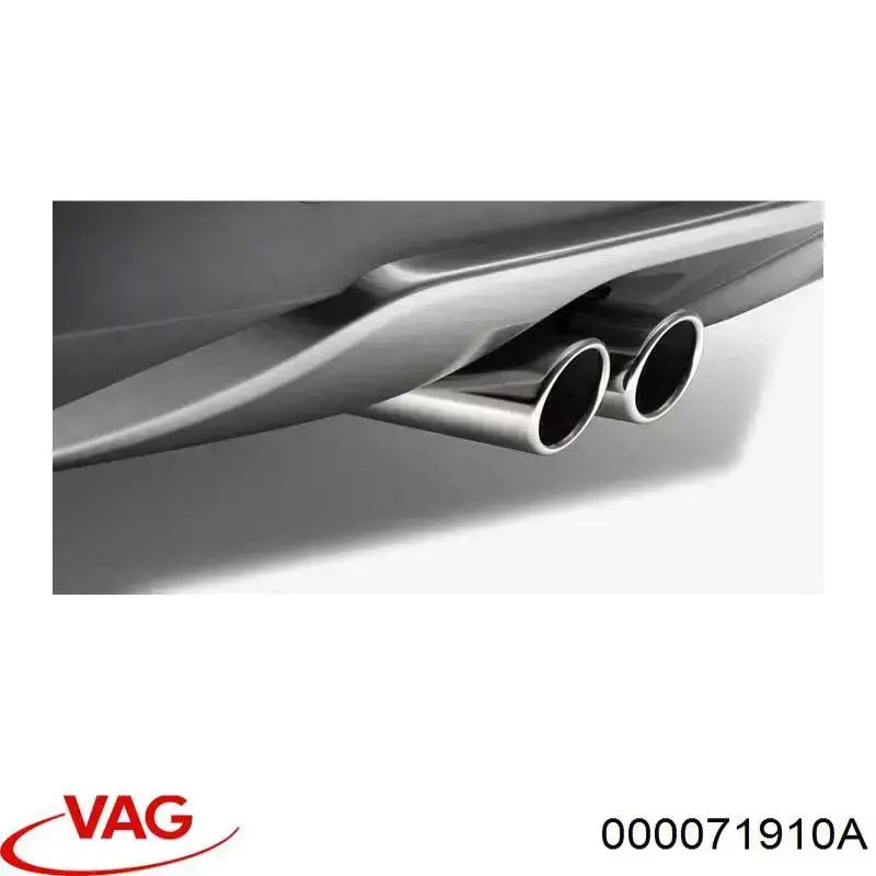 Bocal para o silenciador VAG 000071910A preço, a partir de 226,23 USD