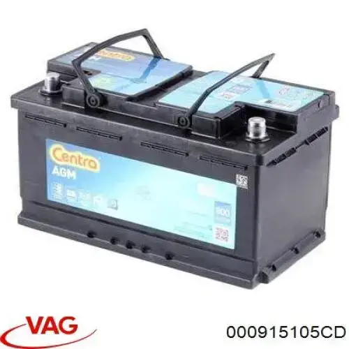 Bateria recarregável (PILHA) VAG 000915105CD preço, a partir de 221,19 USD