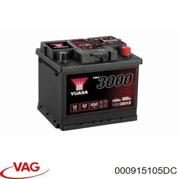 Compre 000915105DC VAG Bateria recarregável (PILHA)