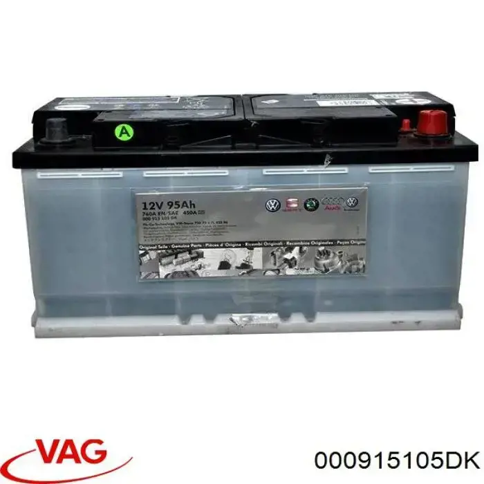 Bateria recarregável (PILHA) VAG 000915105DK preço, a partir de 176,65 USD