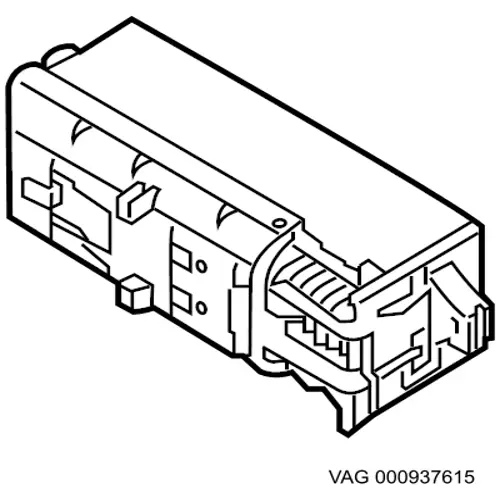 Unidade de dispositivos de segurança VAG 000937615 preço, a partir de 147,16 USD