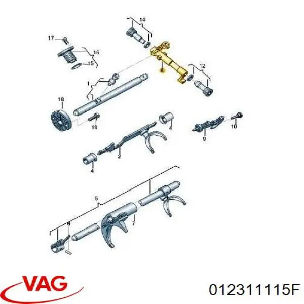 VAG 012311115F preço, a partir de 21,96 USD