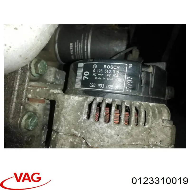 Gerador VAG 0123310019 preço, a partir de 77,70 USD