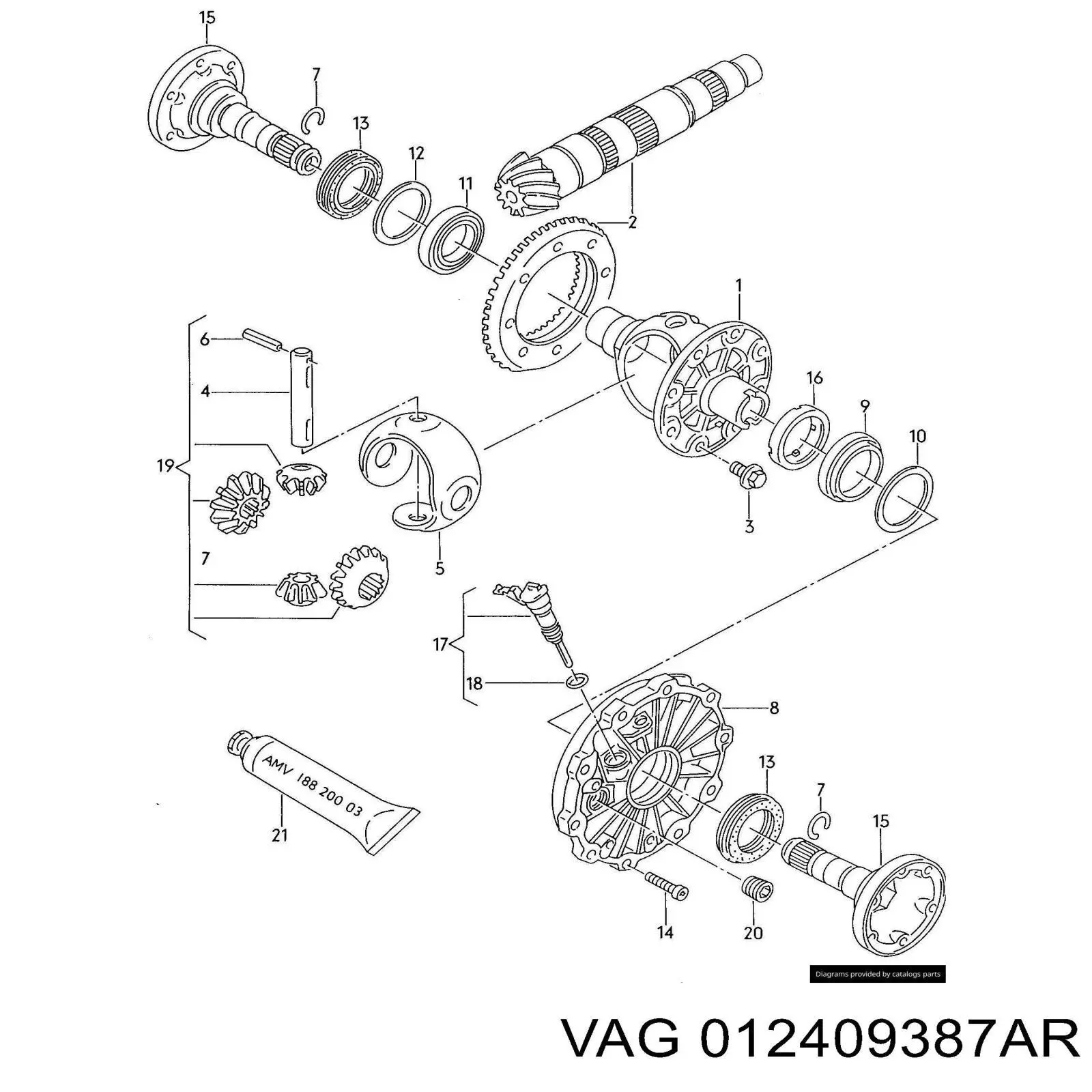  VAG 012409387AR preço, a partir de 7,89 USD