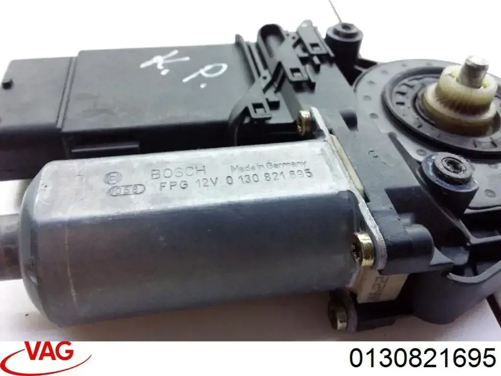 0130821695 VAG Motor de acionamento de vidro da porta dianteira esquerda