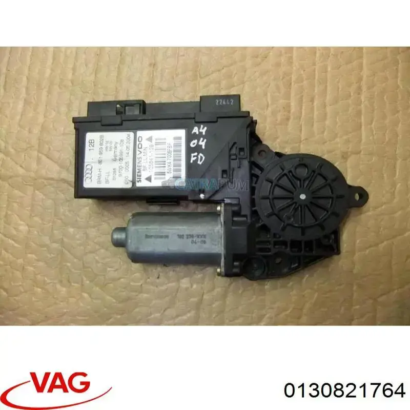 Compre 0130821764 VAG Mecanismo de acionamento de vidro da porta dianteira direita