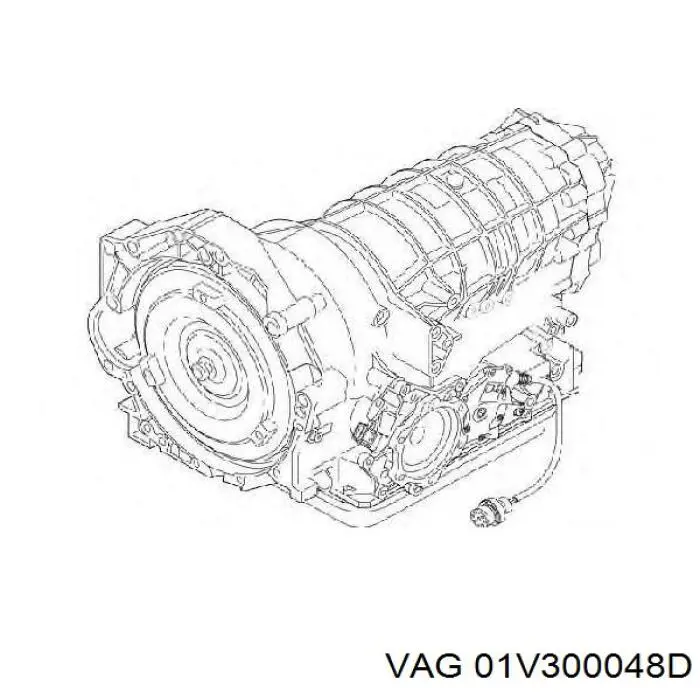 Caixa Automática de Mudança montada VAG 01V300048D preço, a partir de 10430,02 USD