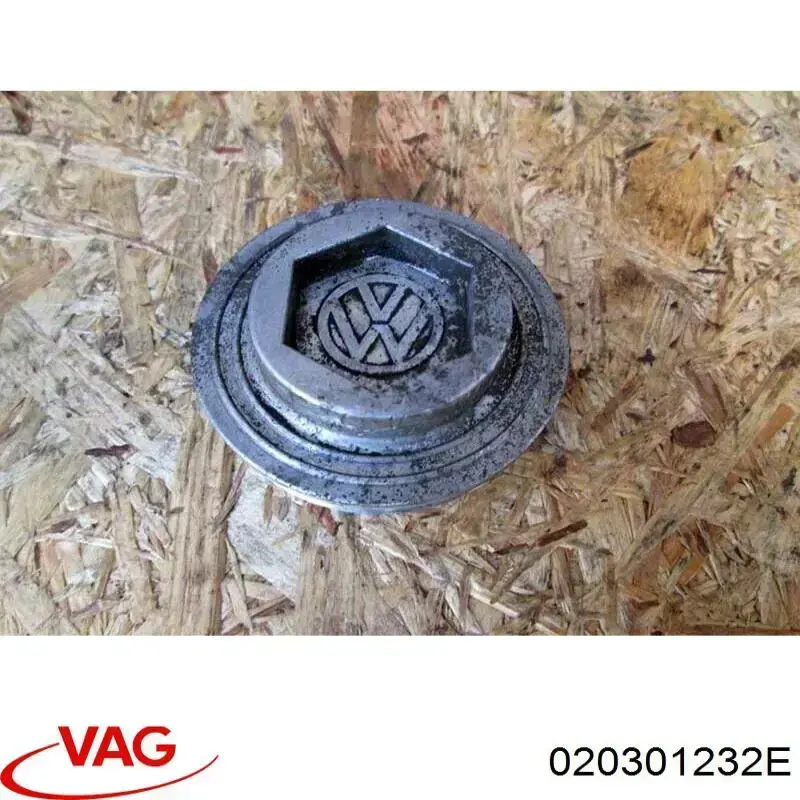 020301232E VAG Tampão de tampa traseira da Caixa de Mudança