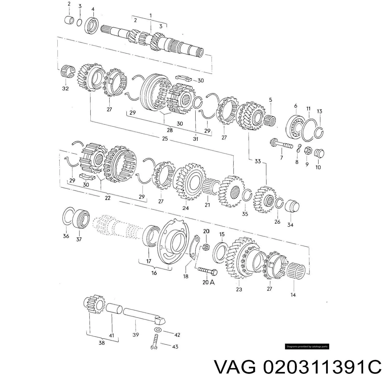  VAG 020311391C preço, a partir de 8,46 USD