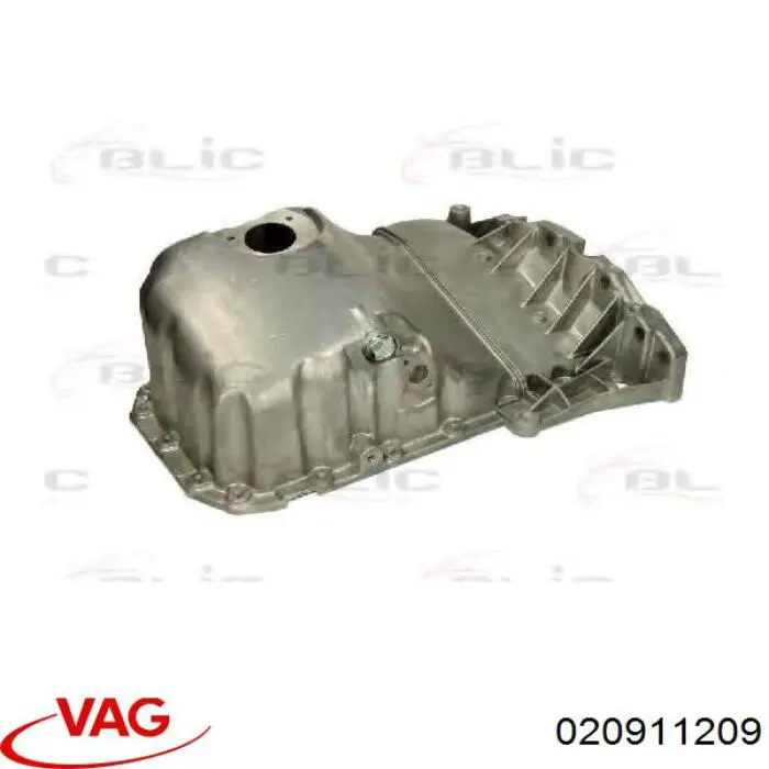Compre 020911209 VAG Porta-escovas do motor de arranco